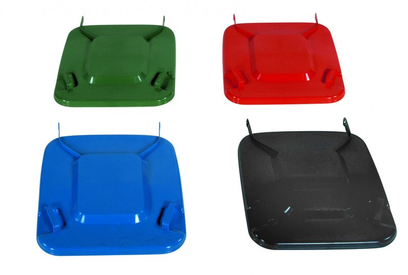 Sopkärl av polyeten på hjul, 120 L