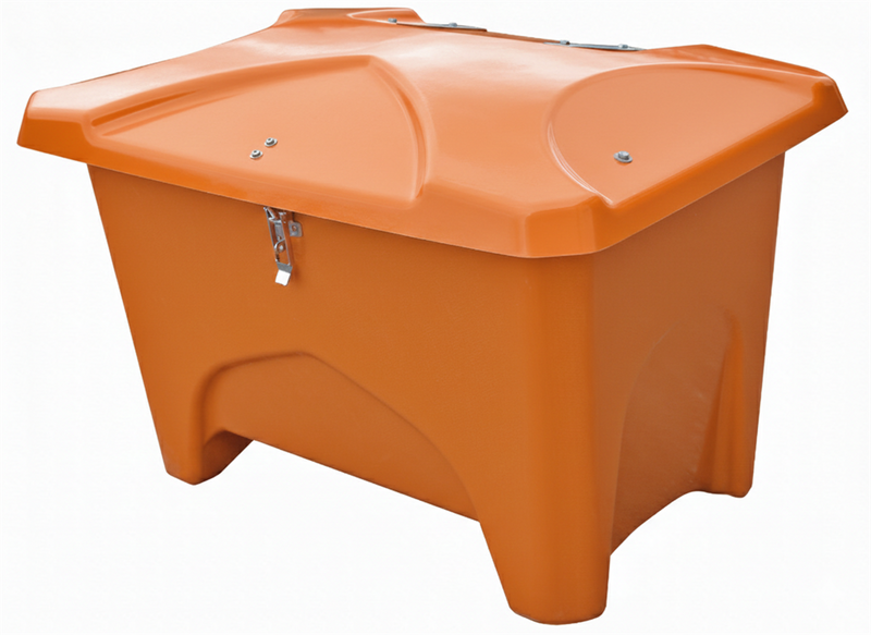 Redskapslåda, 280 L, Orange med gasdämpare