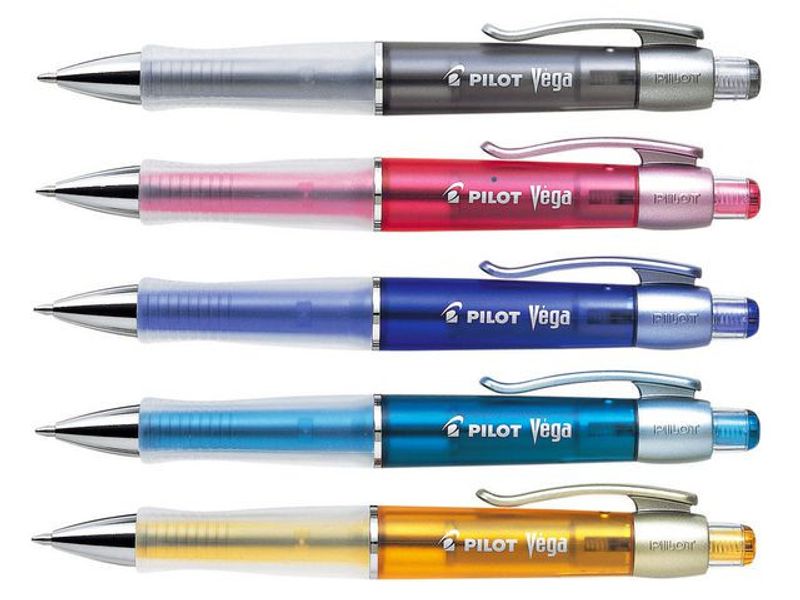 Kulpenna PILOT Vega 1,0 sort.färger