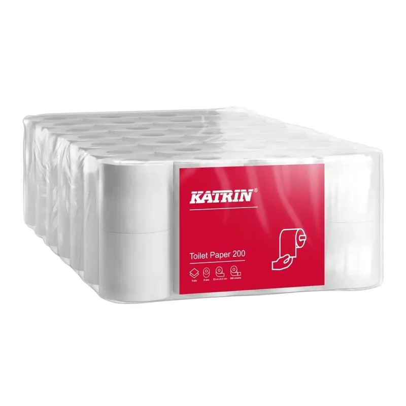 Toalettpapper KATRIN Classic 200 64st/frt