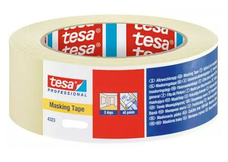 Maskeringstejp, Tesa® 4323 50mmx50m, 6rl/frp