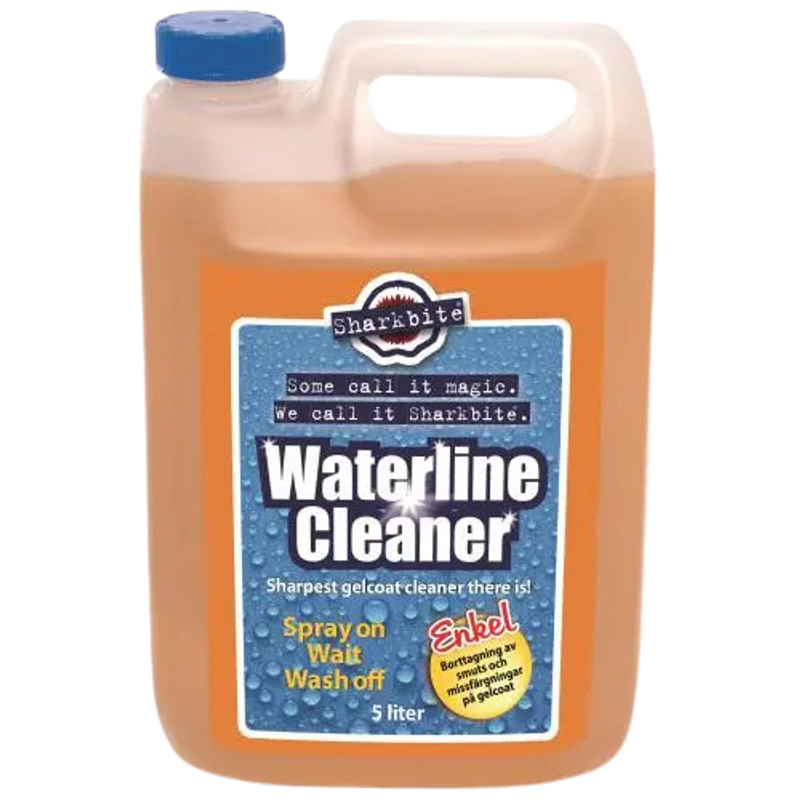 Sharkbite® Waterline Cleaner 5 L – Gelcoatrengöring, Vattenlinje & Skrov, Storpack 5L