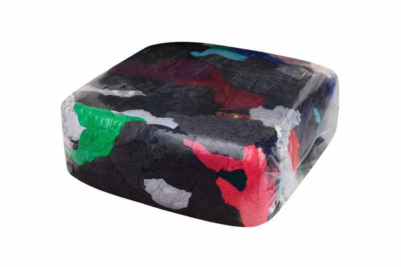 Torktrasor Trikå, Kulörta Extra Prima Bomull – 10 kg/frp