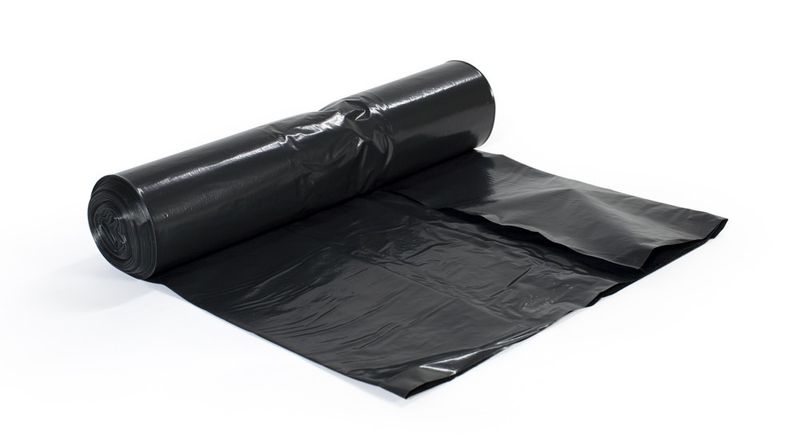 Sopsäck 70L Svart LD 600x900mm, 25strl, 6rl/kart