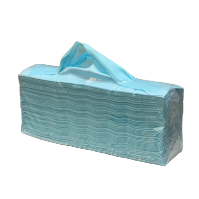 Torkduk Non-woven 9050, Turkos, 1-lgr, 120ark/frp