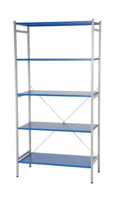 Hyllo Kit 1; 5 hyllor, 1000 mm, grund