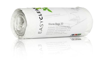 Glenta Easy Clean Avfallspåse 30, 1000 st påsar/kartong