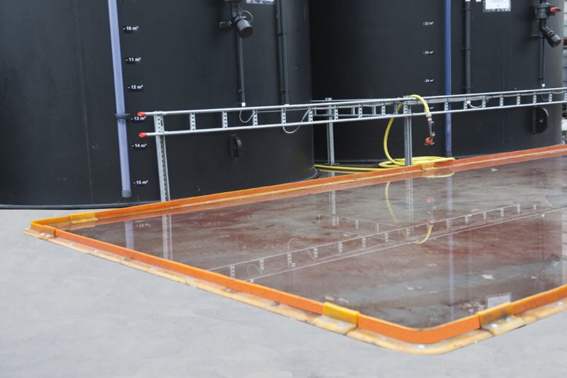 Spillbarriär – när räcker inte en spillpall?