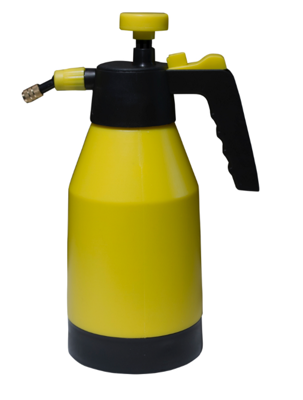 Handspruta 1,5 L Viton – för lösningsmedel & kemikalier, Gul