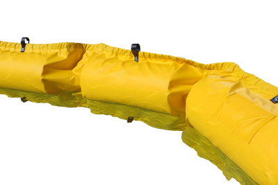 AquaGuard 350C – Cylindrisk Oljelänsa för Hamnar, Floder och Offshore, 350 mm, Gul
