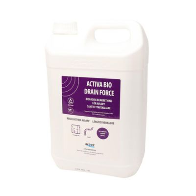 Avloppsrengöring ACTIVA Bio Drain 5L, 2 st/frp