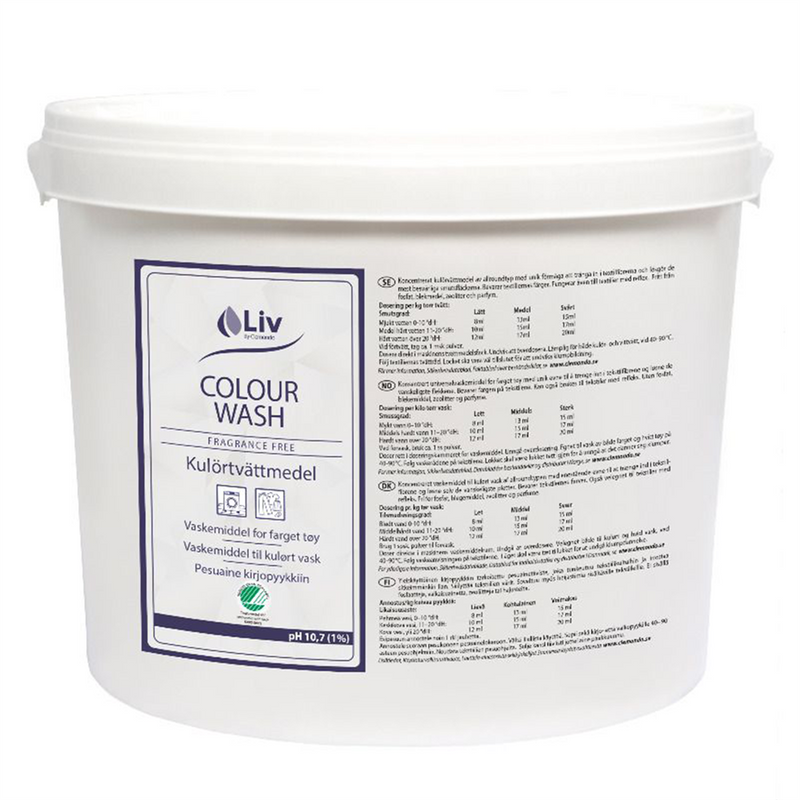 Tvättmedel LIV Colour Wash, Tvättpulver 8kg