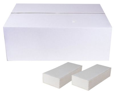 Pappershandduk 2-lag, V-vikt, 16x100ark/frp, 22x24,3cm, Vit