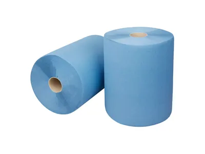 Myrins Torkpapper 3-lagers 0,38×180m - Blå Industripappersrulle, Cellulose, 2 rl/frp
