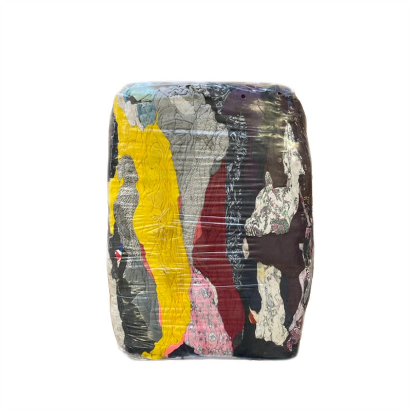 Torktrasor Trikå, Kulörta Extra Prima Bomull – 5 kg/frp