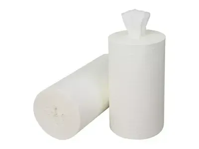 Handtorkspapper, hylslöst, Vit Cellulosa, 1-lager, 115 m. 12 rullar/frp, 1 380 m./frp