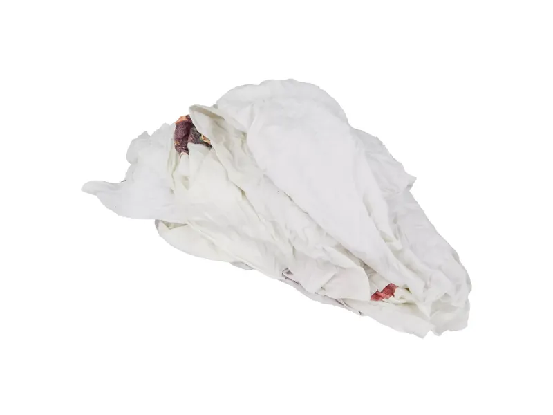 Torktrasor Trikå Ekonomi, Vita Bomull – 10 kg/frp