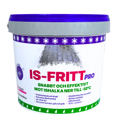 Isfritt Pro 12,5 L – Avisningsmedel & Halkskydd för Större Ytor