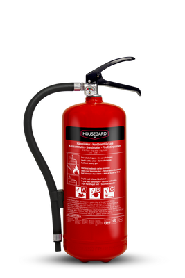 Pulversläckare 4 kg – ABC Brandsläckare för Företag, Fordon & Mindre Lokaler