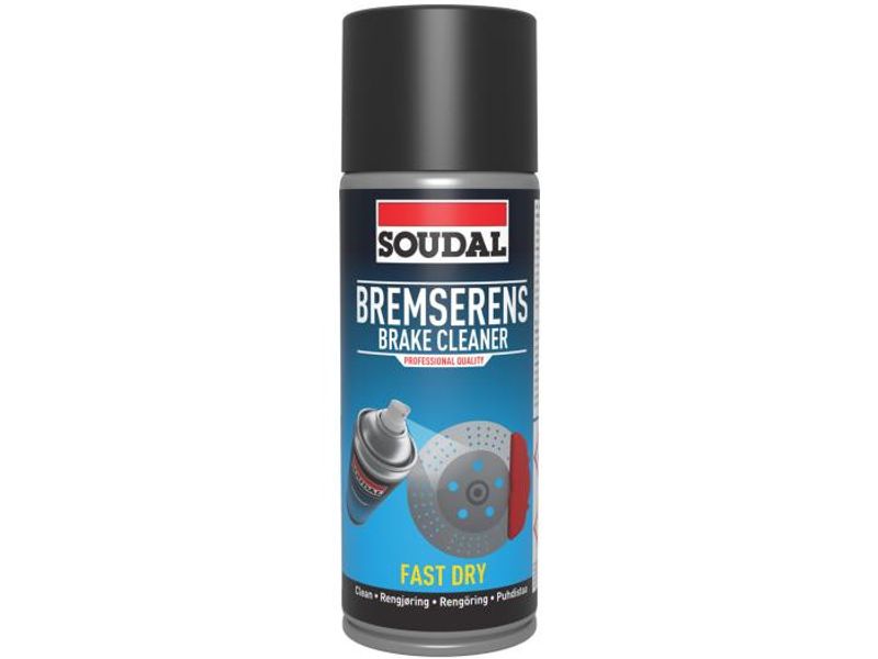 Soudal Brake Cleaner, Aerosol, 600 ml
