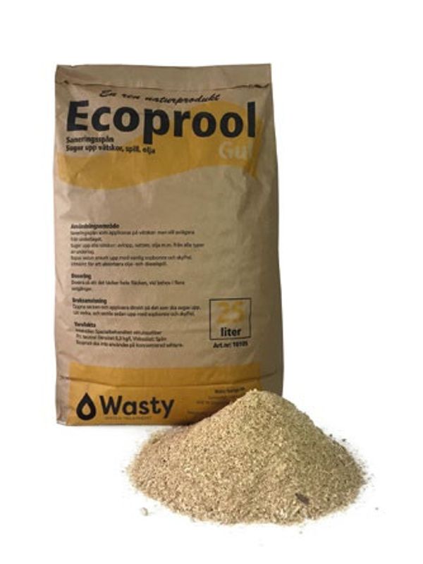 Ecoprool Gul, säck 25 l