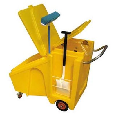 Saneringsvagn för div. granulat, 60L