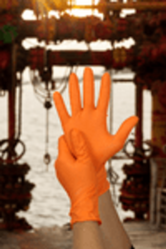 Nitrilhandskar Extra Starka Orange, 50st/ask