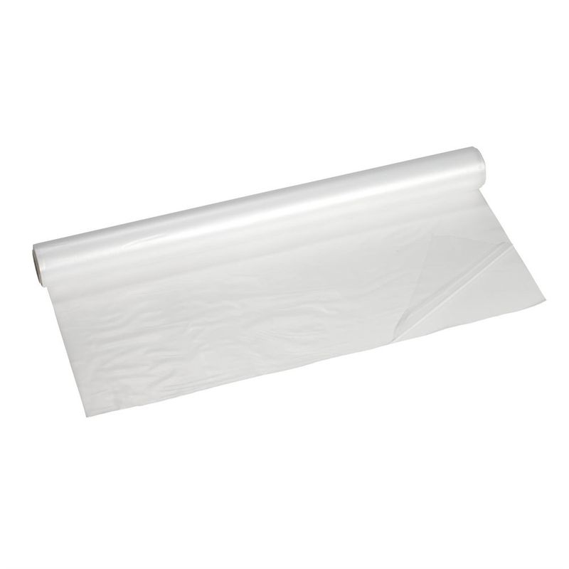 Täckfolier LDPE 2m x 50m, 70my, Transparant, 1rl
