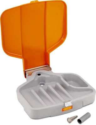 IBC Påfyllningstratt med Lock – CEMO för Spillfri Hantering