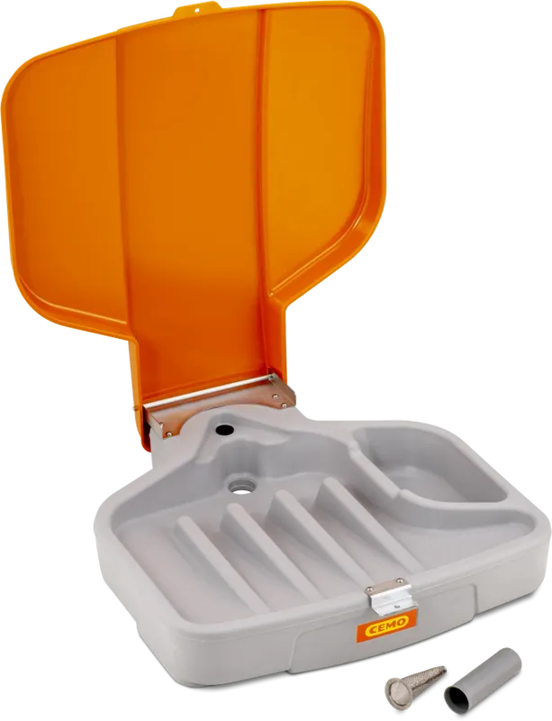 IBC Påfyllningstratt med Lock – CEMO för Spillfri Hantering