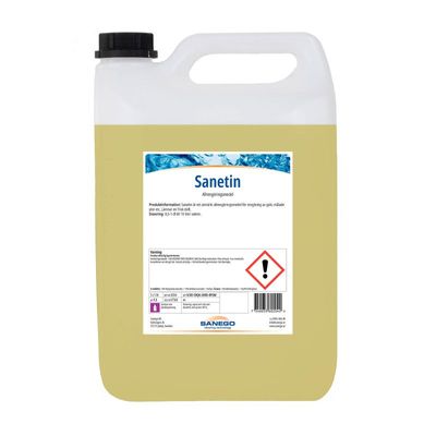 Sanetin - Golv- och all-rengöringsmedel, 5 L