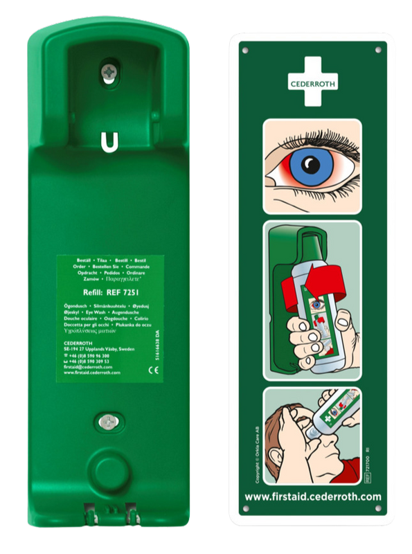 Cederroth Vägghållare Ögondusch