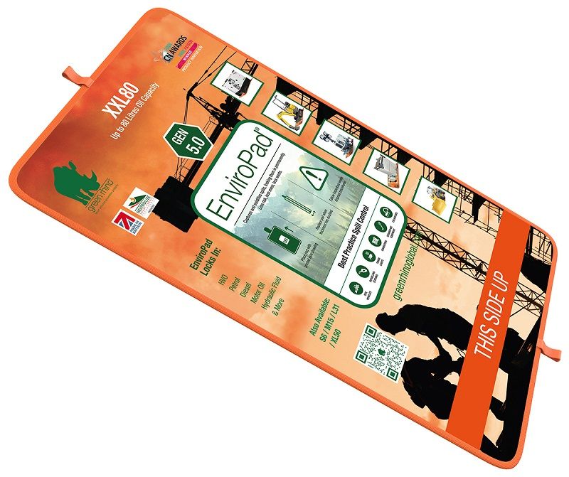 EnviroPad® XXL80 – Stor spillmatta (218×137 cm, 80 liter)