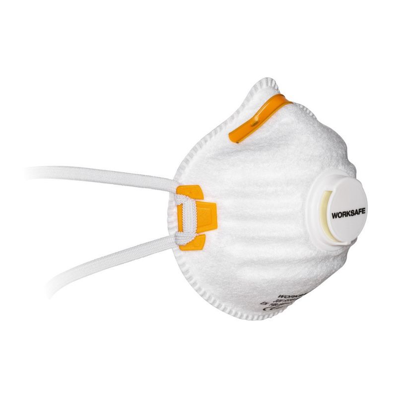 Andningsskydd FFP3 med Ventil – Worksafe 30V (15-pack)