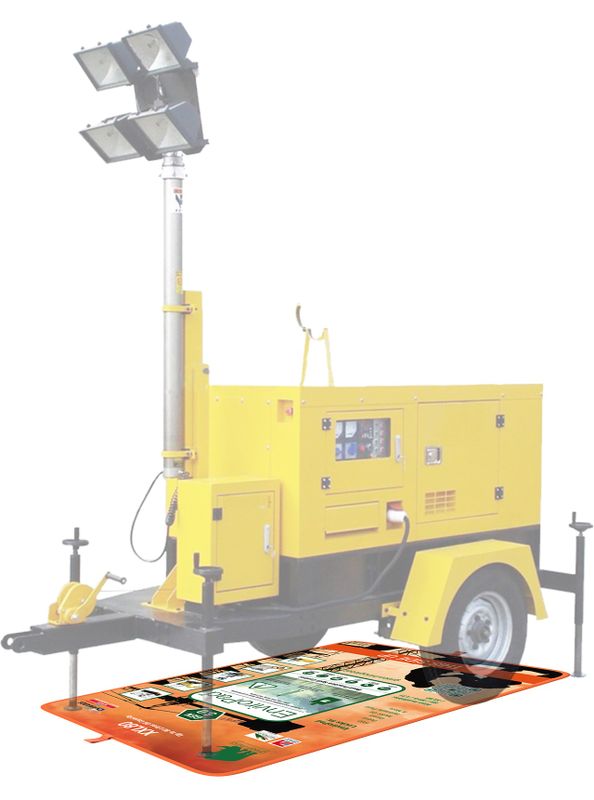 EnviroPad® XXL80 – Stor spillmatta (218×137 cm, 80 liter)