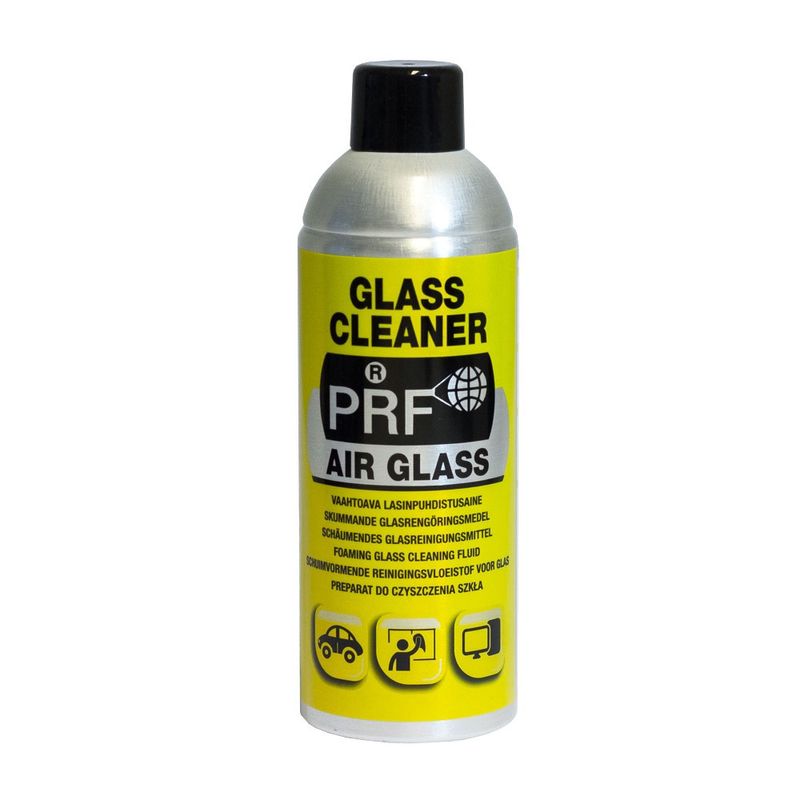 Glasrengöring Spray 520 ml – PRF Air Glass för Rutor & Speglar