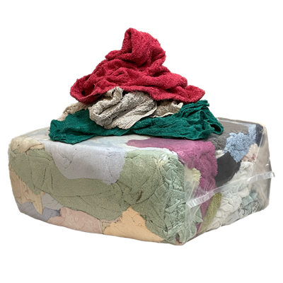 Torktrasor Frotté, Kulörta Extra Prima 100 % Bomull – 10 kg/frp