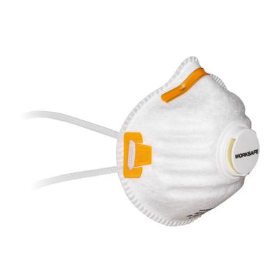 Andningsskydd FFP2 med Ventil – Worksafe W21V (15-pack)