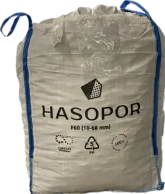Hasopor skumglas F60H 10-60mm - Storsäck 1,5 m³
