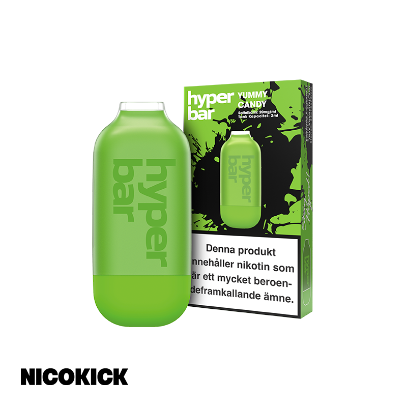 Hyper Bar Engångs Vape - Yummy Candy
