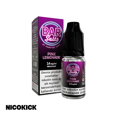 Bar Salts - Pink Lemonade (10ml E-juice)