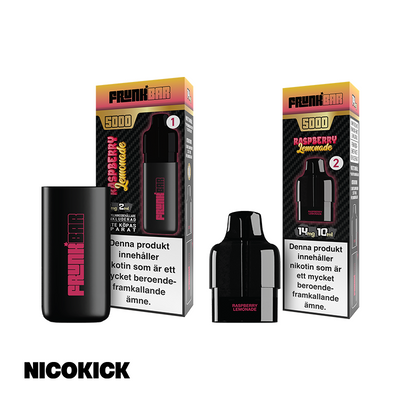 Frunk Bar 5000 Engångs Vape - Raspberry Lemonade