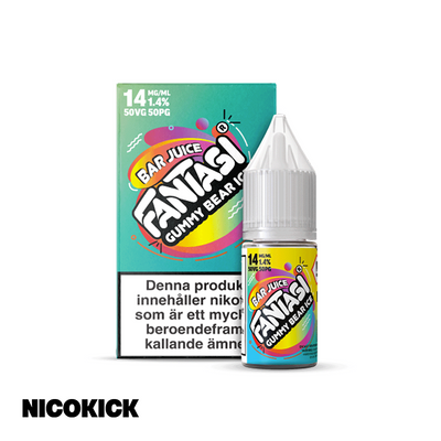 Fantasi Bar Salt - Gummy Bear Ice (10ml E-juice)