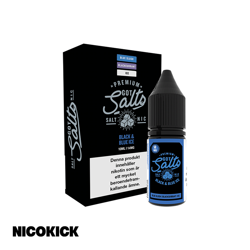 Got Salts - Black & Blue Ice (10ml E-juice)
