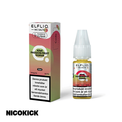 ElfLiq - Kiwi Passion Fruit Guava (10ml E-juice)