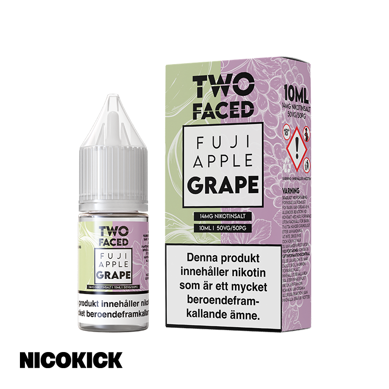 Two Faced - Fuji Apple Grape (10ml E-juice)
