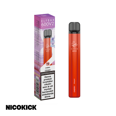 ElfBar V2 Engångs Vape - Cherry
