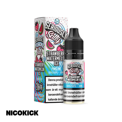 Seriously Salty - Strawberry Watermelon Ice (10ml E-juice)