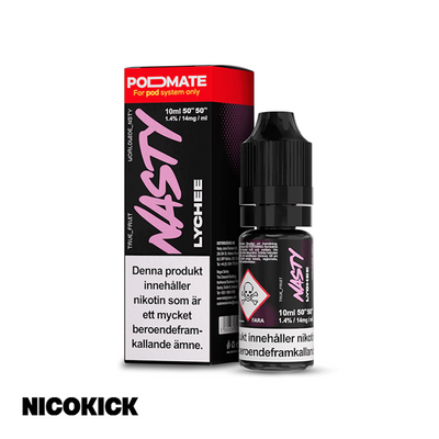Nasty Salt - Lychee (10ml E-juice)