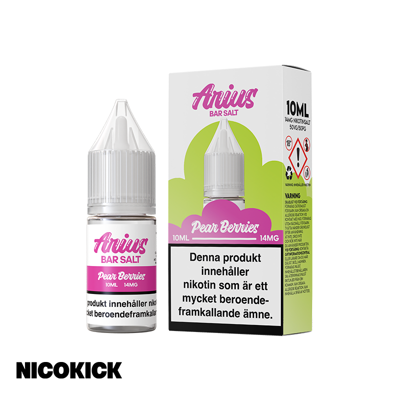 Arius Bar Salt - Pear Berries (10ml E-juice)
